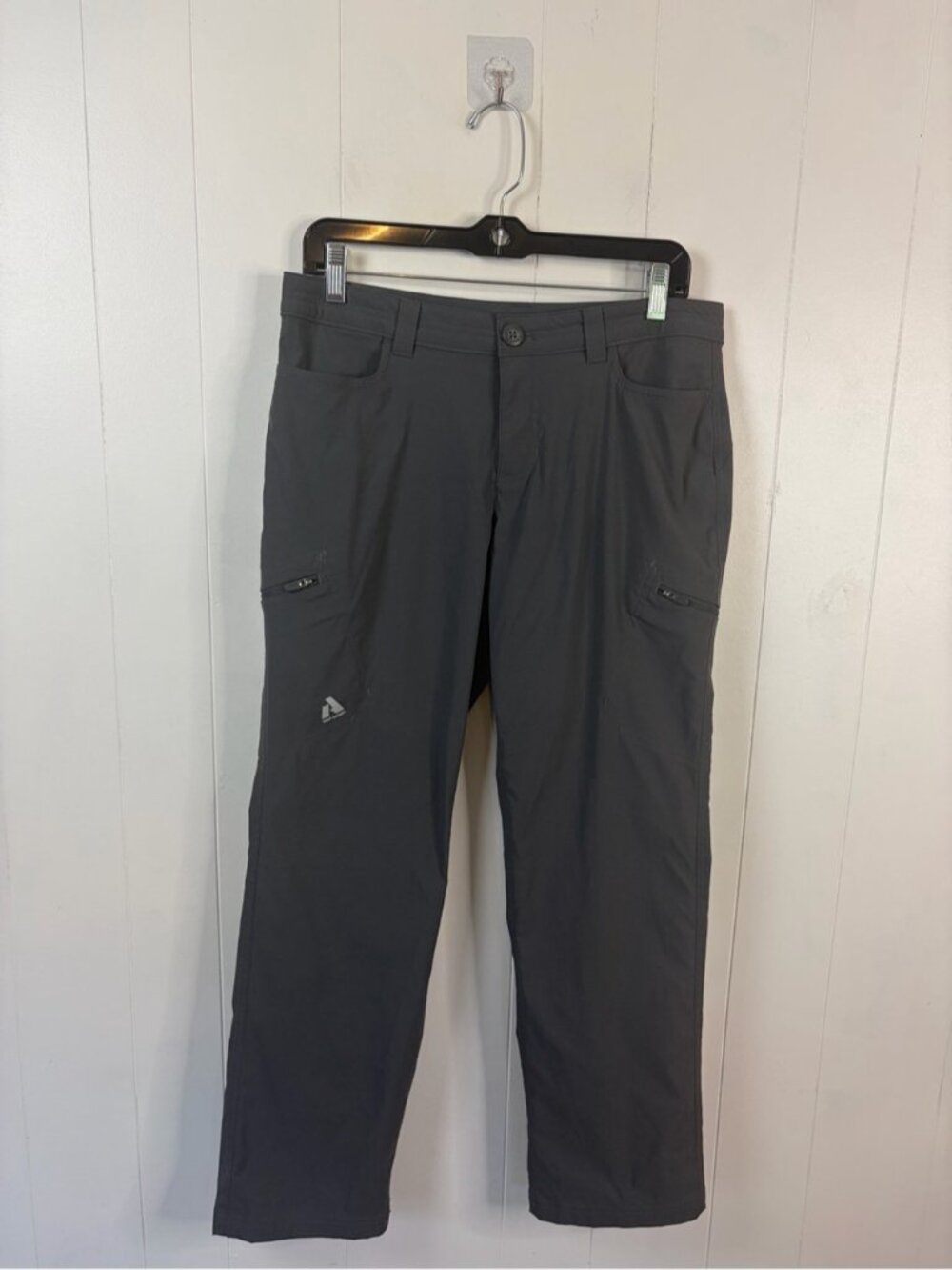 Eddie Bauer First Ascent Guide Pro Pants Womens size 8 Short Petite Gray Hiking - Picture 4 of 14